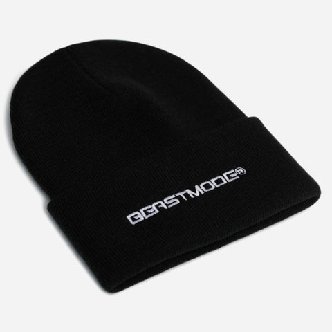 BeastMode OG Beanie- Black/White